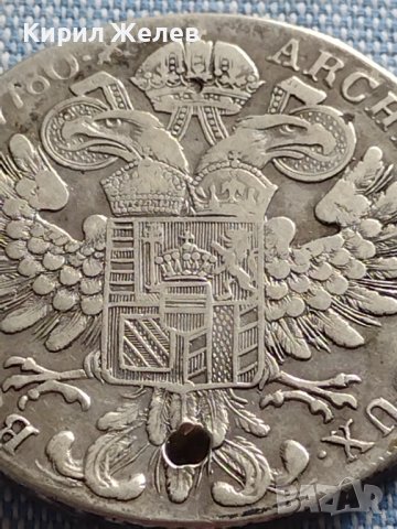 Сребърна монета 1 талер - Ранен Рестрайк 1780г. Мария Терезия 13804, снимка 11 - Нумизматика и бонистика - 42887709
