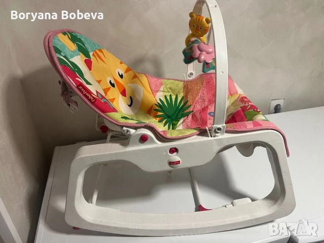 Шезлонг Фишър Прайс, снимка 3 - Детски шезлонги - 52669482