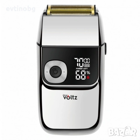 Акумулаторна самобръсначка и тример 2в1 Oliver Voltz , 5W, LCD дисплей, батерия 1400mAh, USB зарежда, снимка 2 - Електрически самобръсначки - 53942634