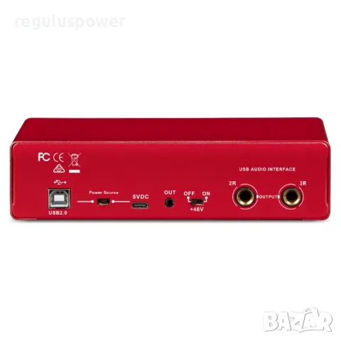 Смесител, професионален USB аудио интерфейс RP-MD22 G2, 24 bit/192kHz, Plug and Play , снимка 3 - Аудиосистеми - 50245571