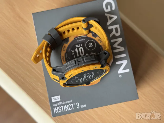 Garmin instinct 3 solar 50mm Нов, снимка 7 - Смарт часовници - 56505499