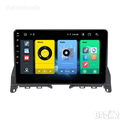 BENZ C-CLASS W204 2007-2011 АНДРОИД 9'' НАВИГАЦИЯ МУЛТИМЕДИЯ, 9299