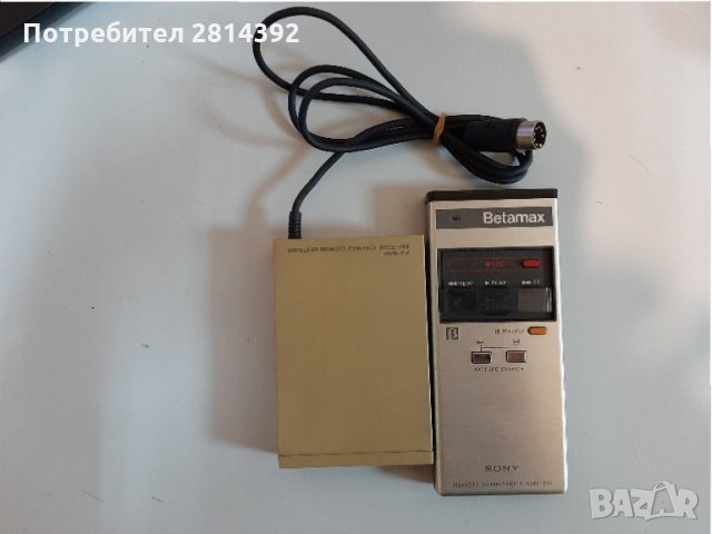 Кабелно дистанционно за видео касетофон SONY Betamax СОНИ Бетамакс и видео FISHER BETAMAX, снимка 2 - Друга електроника - 34529017