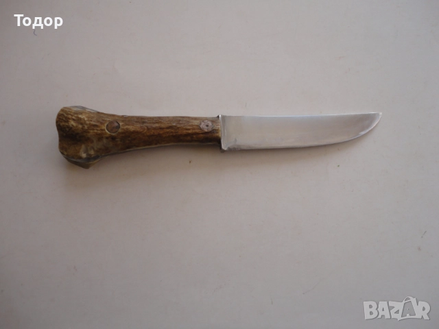 Шведски ловен нож дръжка рог, снимка 8 - Ножове - 52670195