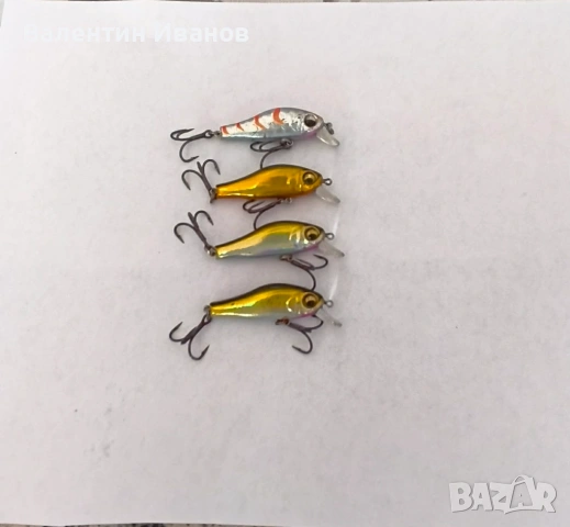 Воблери за  пъстърва, костур, кефал ,реплики на - CC38 ,Strike Pro Baby.Zip Baits Rigge 35F и др, снимка 3 - Стръв и захранки - 54133509