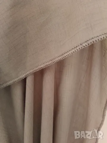 Кафяво полупрозрачно перде, снимка 4 - Пердета и завеси - 48701232