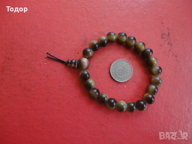 Разтегателна гривна с естествени камъни 3