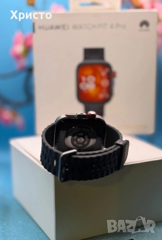 Смарт часовник HUAWEI Watch Fit 4 Pro, Black , снимка 4 - Смарт часовници - 54273766