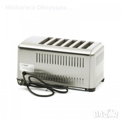Тостер за 6 филийки с таймер и термостат, снимка 5 - Обзавеждане на кухня - 38406953