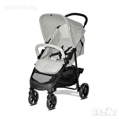 Lorelli Детска количка Rome до 15кг Grey Icy 10021962502, снимка 2 - Детски колички - 55825826