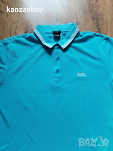 Hugo Boss Men's Paddy Polo Shirt - страхотна мъжка тениска ХЛ, снимка 2 - Тениски - 49609396