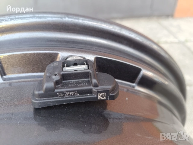 ОРИГИНАЛНИ джанти 17 ' 5x112 МЕРЦЕДЕС / MERCEDES BENZ ET36 7,5J 66,6, снимка 11 - Гуми и джанти - 54200202