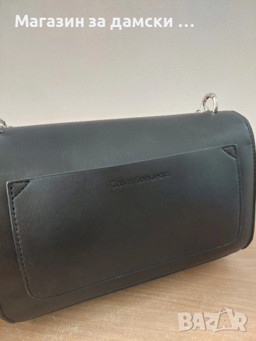 Calvin Klein луксозна дамска чанта през рамо Код 503, снимка 4 - Чанти - 52659105