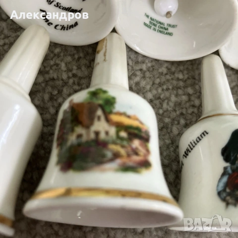 Класически камбанки от костен порцелан, снимка 7 - Други ценни предмети - 53046648