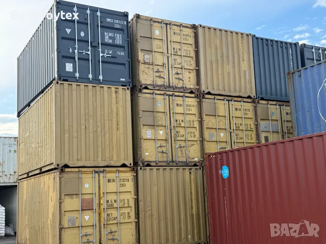 Морски контейнери 20 и 40 FT стандарт и High Cube нови и употребявани, снимка 10 - Други машини и части - 56226689