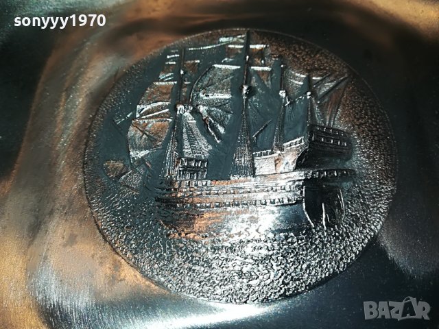 ГОЛЯМ ПУРАДЖИИСКИ ПЕПЕЛНИК С КОРАБ ОТ ГЕРМАНИЯ 0708221953, снимка 10 - Антикварни и старинни предмети - 37623799
