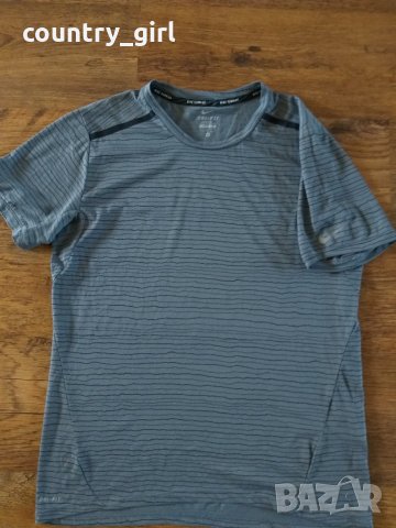 Nike Df Cool Tailwind Stripe - страхотна мъжка тениска, снимка 4 - Тениски - 29588031