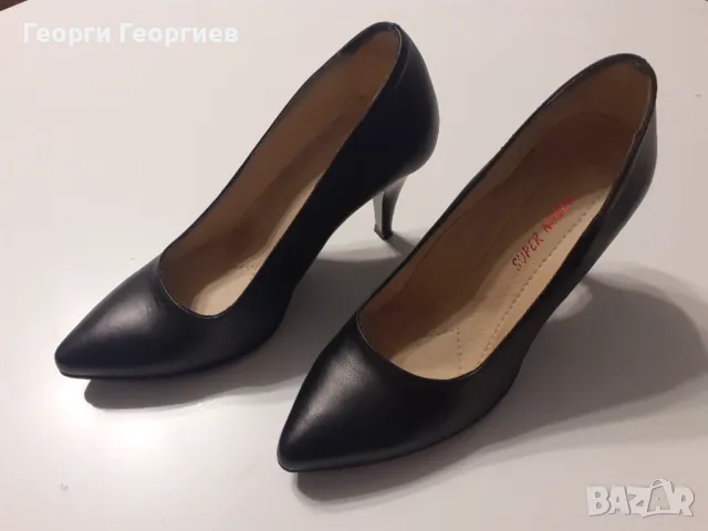 Дамски обувки, 36 номер, естествена кожа, гр. Пещера, снимка 4 - Дамски обувки на ток - 47397444