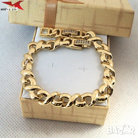 Гривна с 14К златно покритие 234845