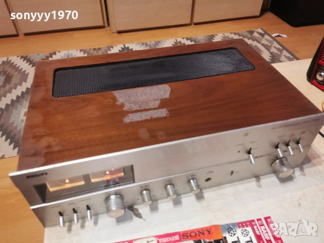 PHILIPS 594 AMPLIFIER-ВНОС SWEDEN 1204260816LCHERY1, снимка 8 - Ресийвъри, усилватели, смесителни пултове - 54170251