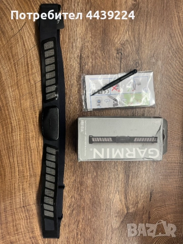 Garmin HRM-Dual – колан за пулс (гръден), като нов, снимка 4 - Аксесоари за велосипеди - 53204892