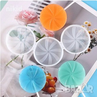 3 въртеливи бонбони силиконов молд форма близалки pops cakes Lollipop Pop Cake Попскейк фондан смола