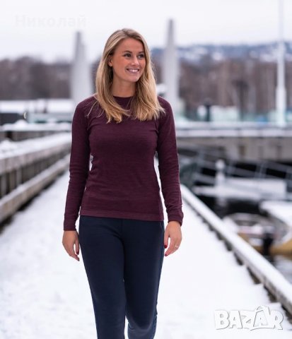 Tufte Bambull Crew Neck, снимка 14 - Блузи с дълъг ръкав и пуловери - 38616936