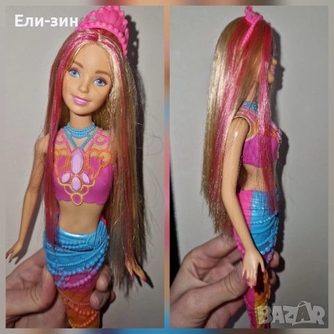 кукла Барби русалка , снимка 2 - Кукли - 53886541