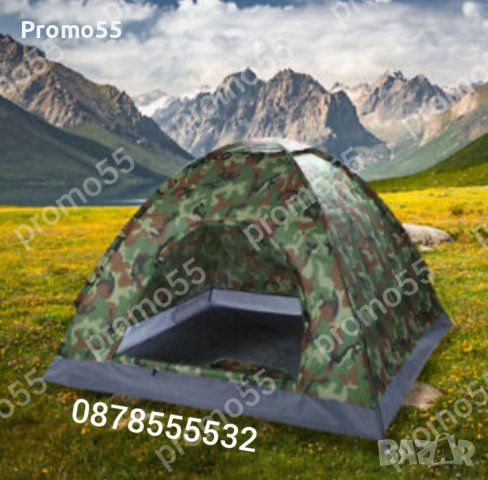 Палатка за къмпинг, Четириместна палатка с комарник, снимка 10 - Палатки - 40458836