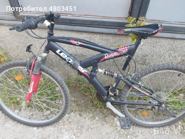 Велосипед 26-ца, Доберман, черен.