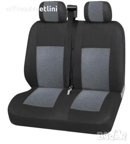 Серия LUX Калъфи за седалки 2+1 за бусове VW Crafter VW T5, снимка 4 - Аксесоари и консумативи - 48043218