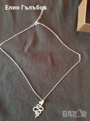 Верижка (синджирче), сребърна дамска чисто нова в кутийка, снимка 7 - Колиета, медальони, синджири - 50951584