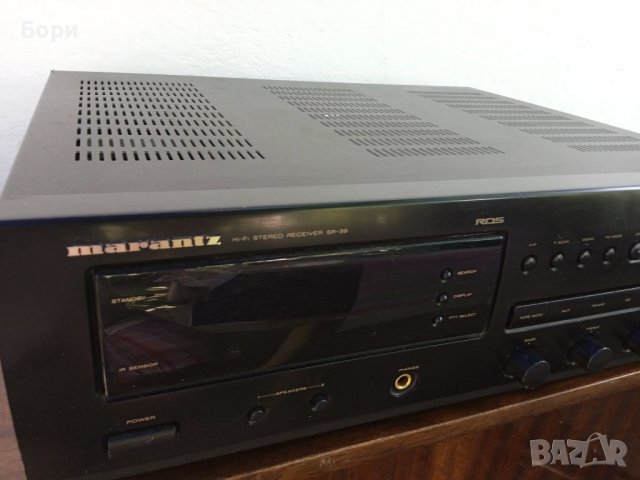 Marantz SR 39 RDS стерео ресийвър, снимка 5 - Ресийвъри, усилватели, смесителни пултове - 37497804