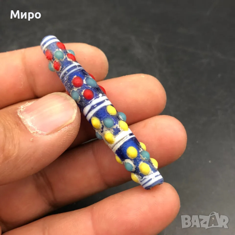 ФЪН ШУЙ РИСУВАНО СТЪКЛО СТАРА МЪНИСТА ТАЛИСМАН ПРОТИВ УРОКИ АМУЛЕТ, снимка 2 - Антикварни и старинни предмети - 44666271