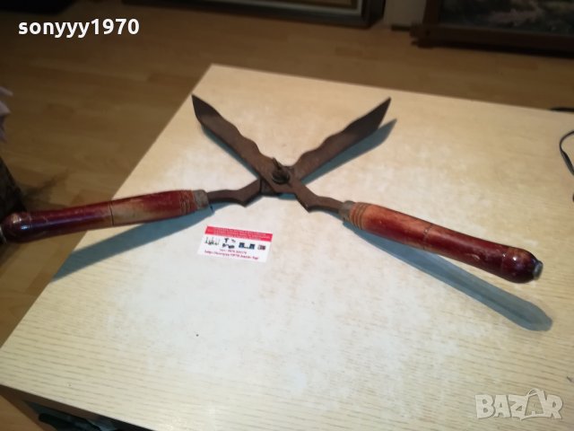 СТАРА НЕМСКА НОЖИЦА 60СМ 1010211853, снимка 2 - Антикварни и старинни предмети - 34416492