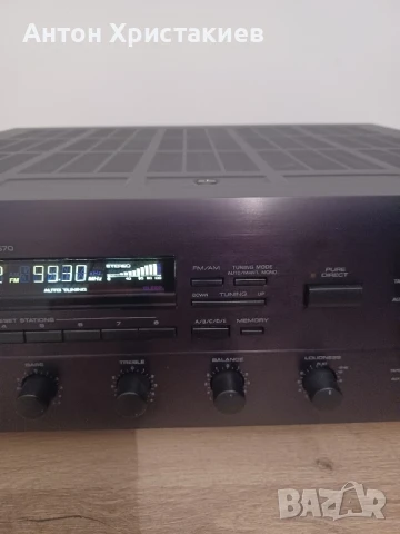 Продавам ресийвър Yamaha RX 570, снимка 3 - Ресийвъри, усилватели, смесителни пултове - 51288375