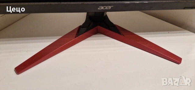 монитор Acer241q 144hz + display port кабел, снимка 4 - Монитори - 52504879