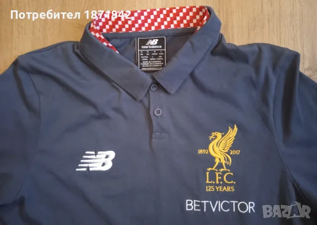 Тениска на Ливърпул/Liverpool 125 years, снимка 4 - Футбол - 48726259