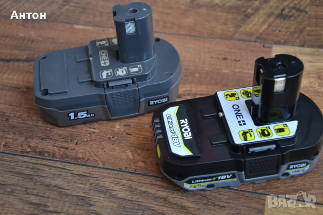 Нови оригинални батерии Ryobi 18V, снимка 6 - Винтоверти - 48249074