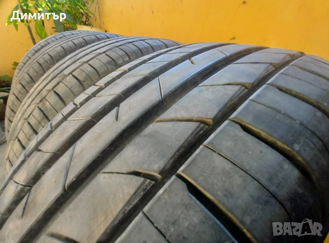 4 бр. R15 летни гуми KUMHO Ecsta HS52 205/60, DOT 4921, 6.8 мм.