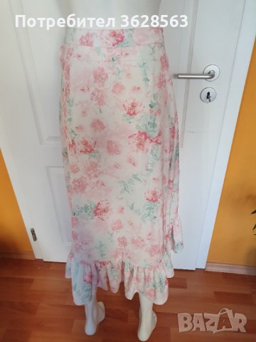 Ефирна пола на цветя MOHITO, снимка 2 - Поли - 42882611