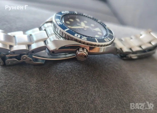 Seiko Prospex JDM Sumo "Blumo" SBDC033 (6R15) – Култов Дайвър + сапфир, бартер, снимка 3 - Мъжки - 56132422