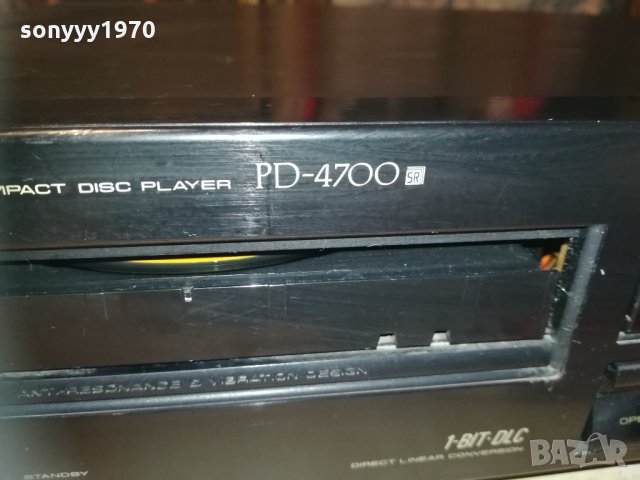 pioneer pd-4700 цд внос swden 0511201912 , снимка 10 - Ресийвъри, усилватели, смесителни пултове - 30688634