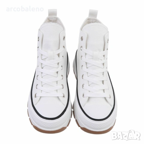 Дамски високи кецове, 3цвята , снимка 12 - Кецове - 45595793