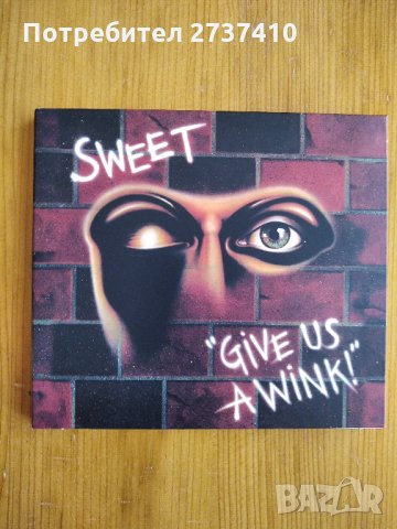 SWEET - GIVE US A WINK 15лв оригинален диск