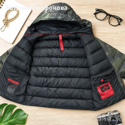 Топло капитонирано яке, снимка 4 - Якета - 51856642