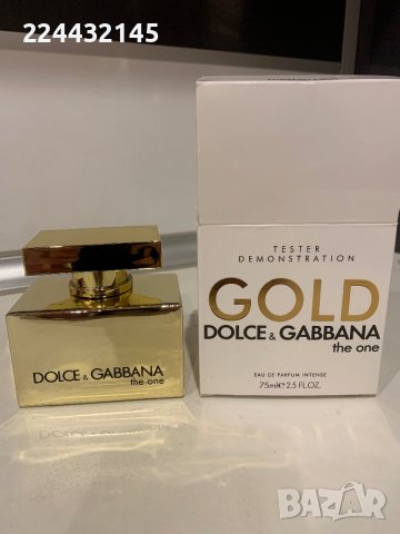 Dolce I Gabbana The One Parfum Intense EDP 75ml Tester , снимка 1 - Дамски парфюми - 39909862