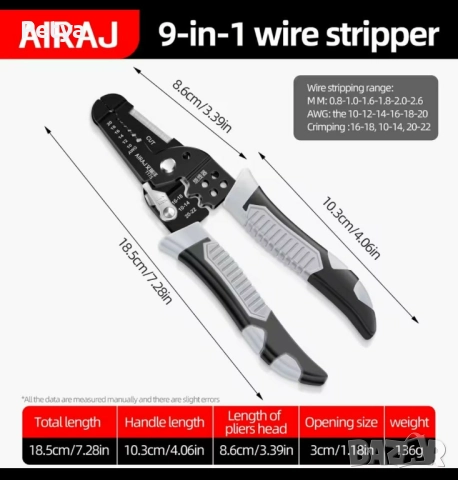 клещи за оголване на кабели