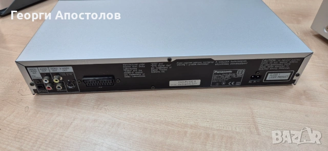 Продавам домашен DVD player Panasonic DVD-RV32 - 50 евро, снимка 6 - Други - 54061827