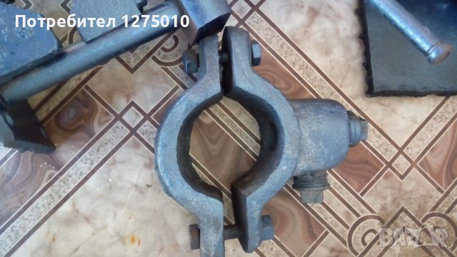 Метална Скоба за спиране на теч на вода , снимка 1 - Менгемета - 38499773